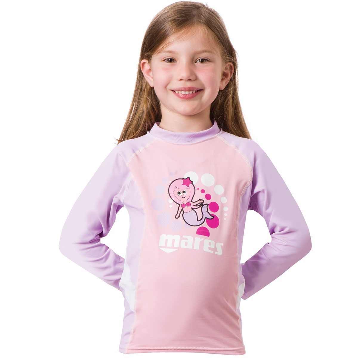 Tricou cu maneca lunga Mares AQ KID Girl 01