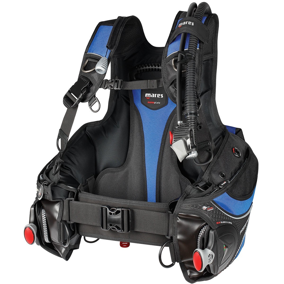 Vesta BCD Mares PRESTIGE SLS Blue 01
