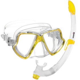 Set snorkeling Mares AQ WAHOO Galben 01