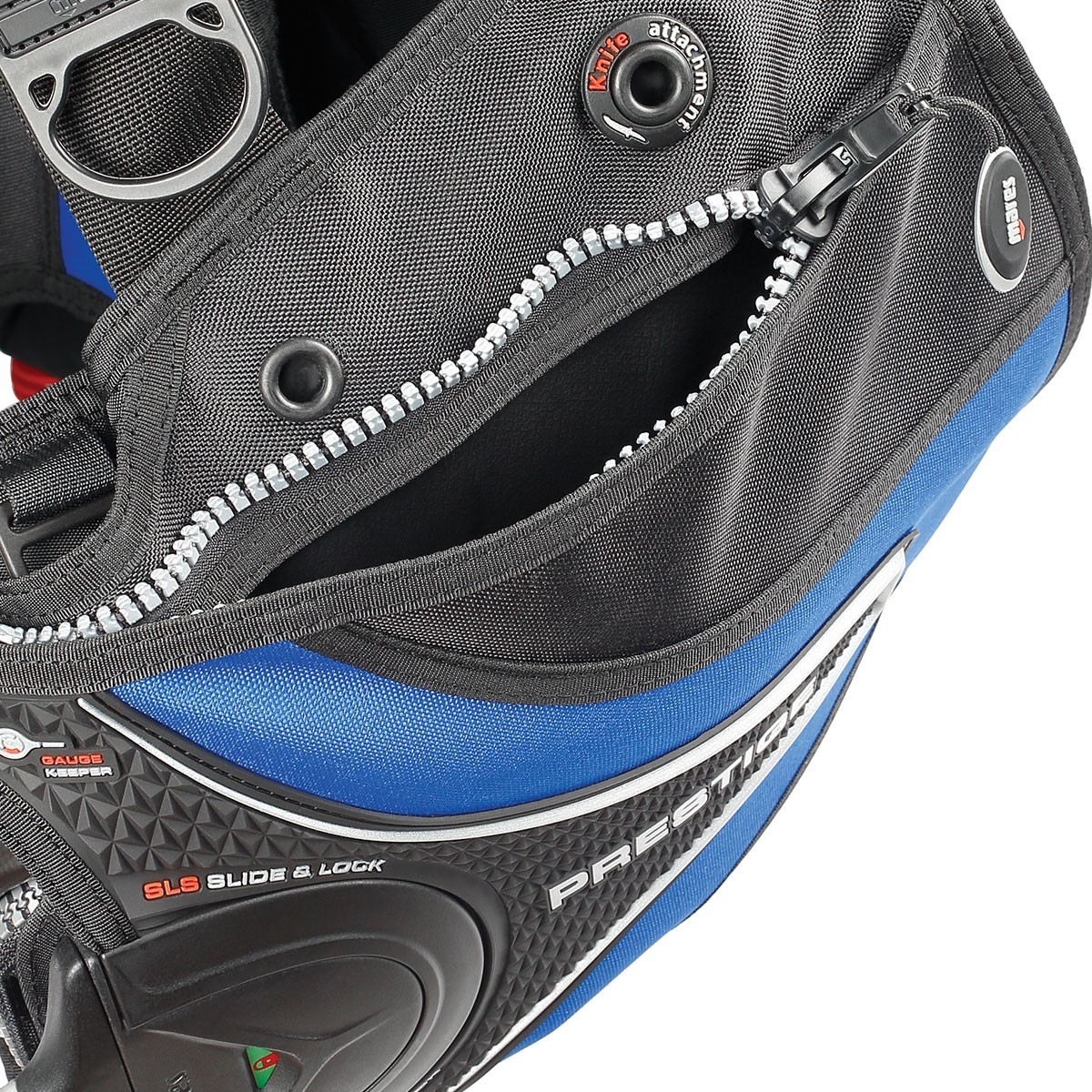 Vesta BCD Mares PRESTIGE SLS Blue 03