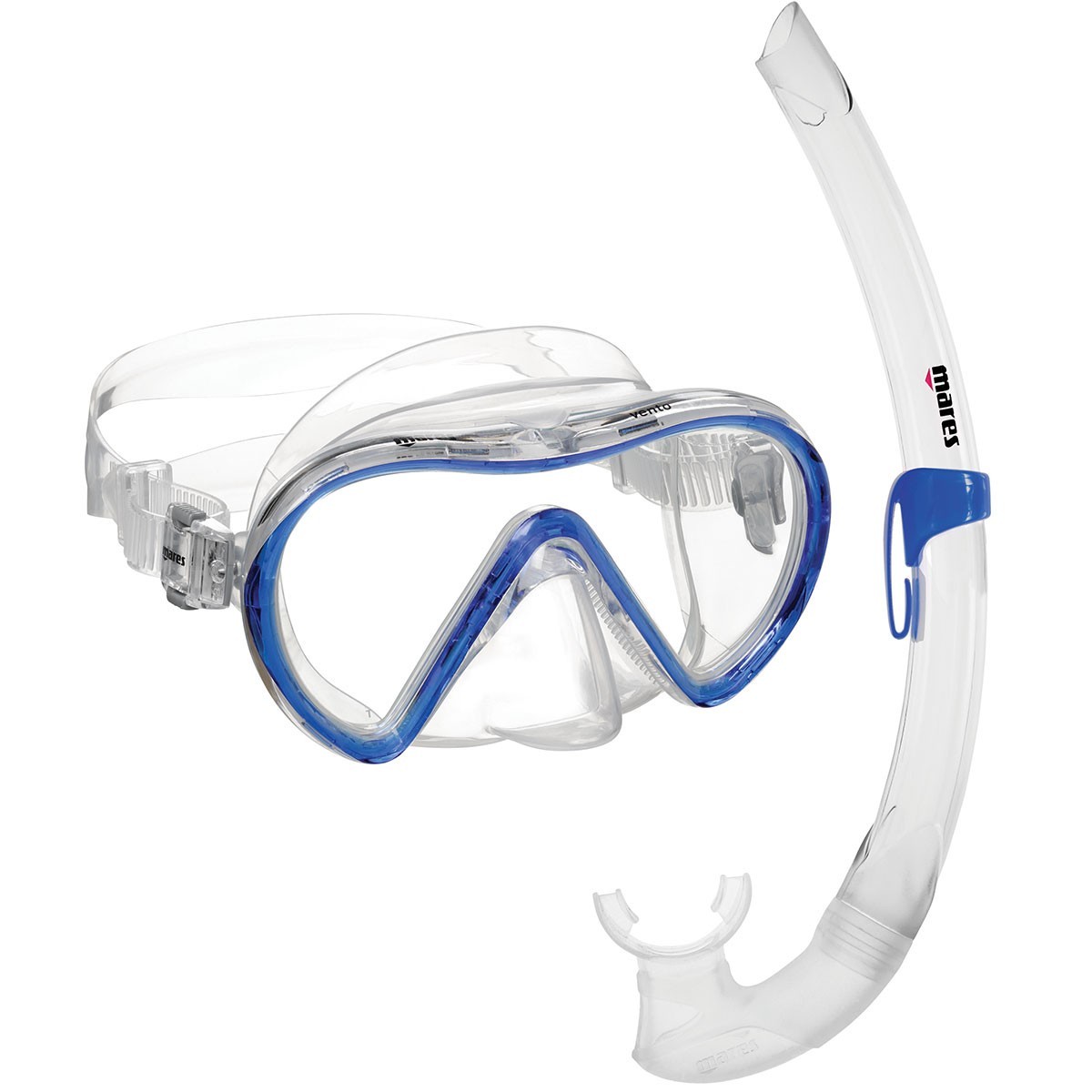 Set snorkeling Mares AQ VENTO Albastru 01