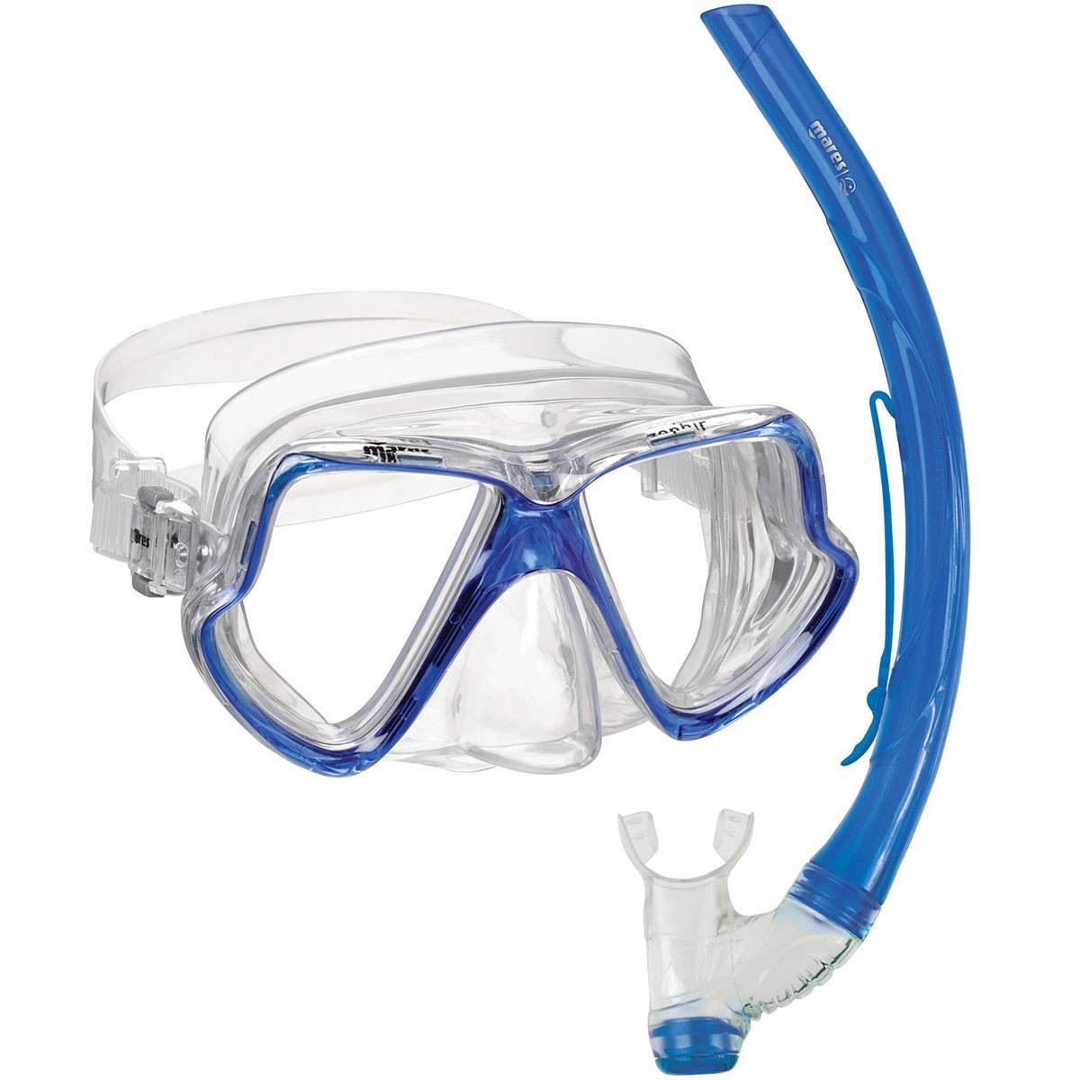 Set snorkeling Mares AQ ZEPHIR Albastru 01