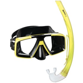 Set snorkeling Mares AQ STARFISH Black Galben 01