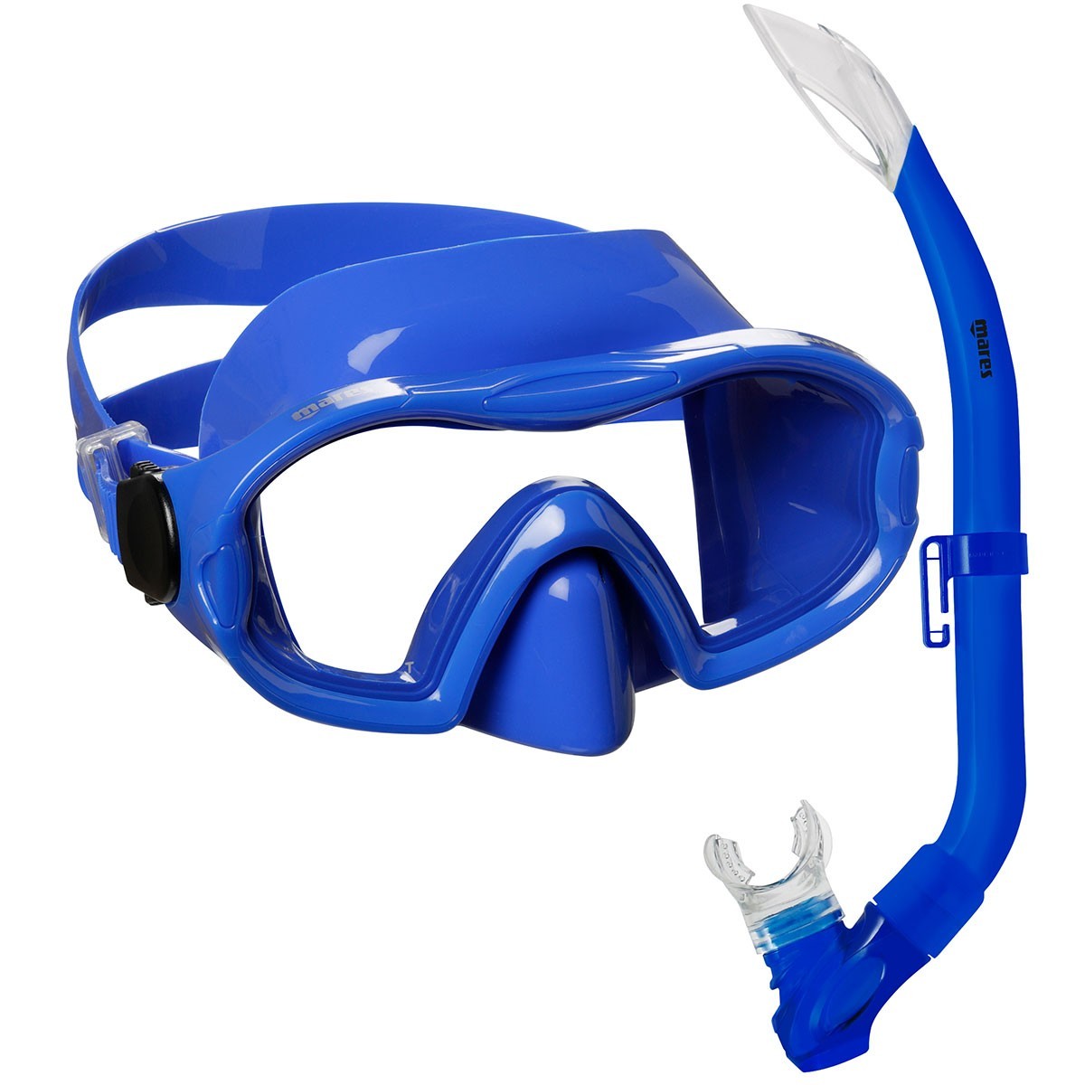 Set snorkeling Mares AQ BLENNY Blue 01