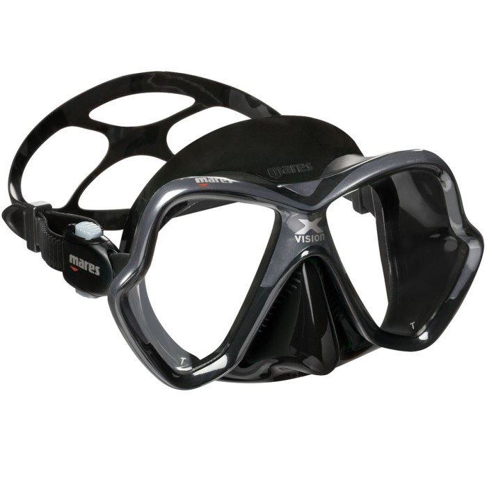 Masca SCUBA Mares X VISION Black Argintiu 01