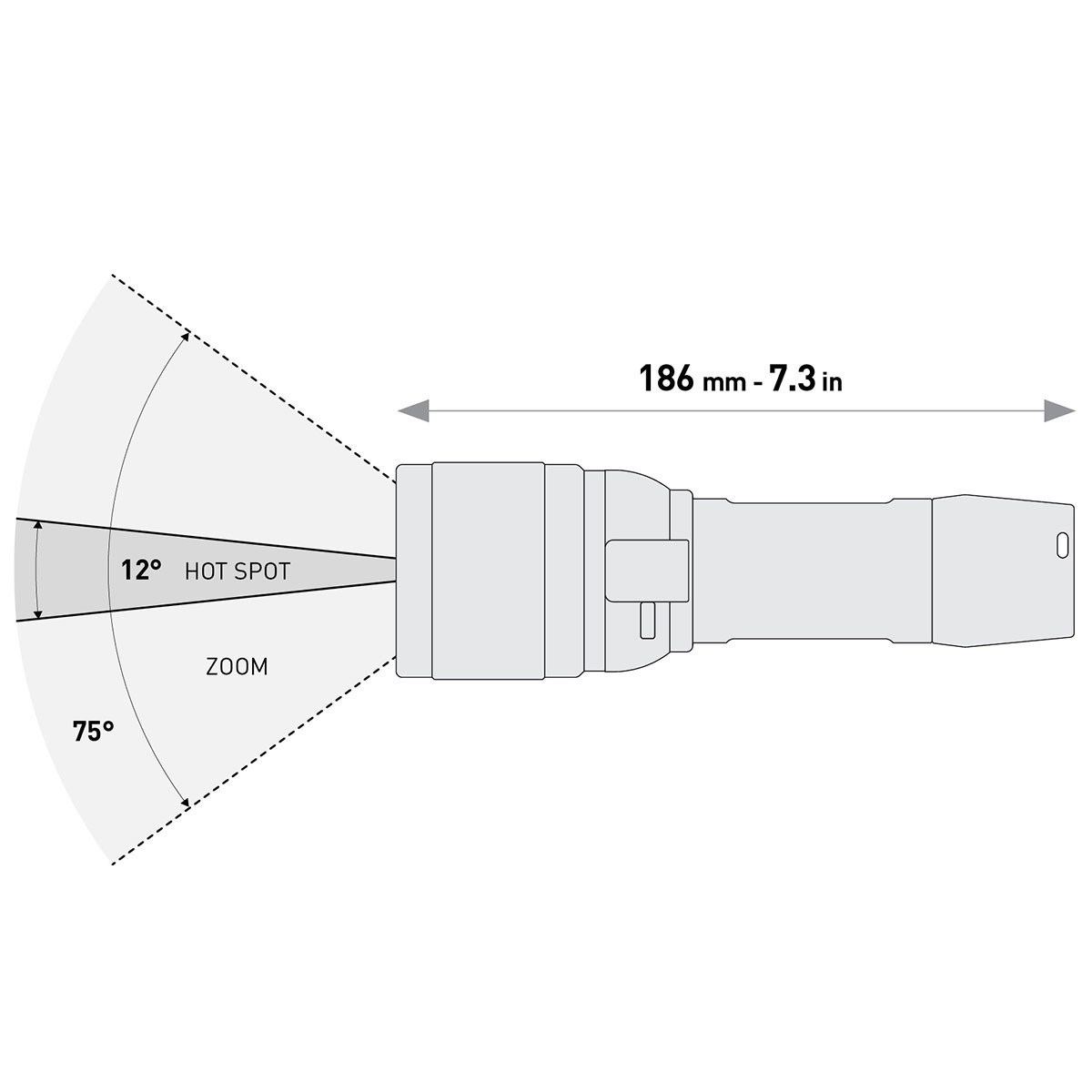 Lanterna subacvatica Mares EOS 10 RZ 02